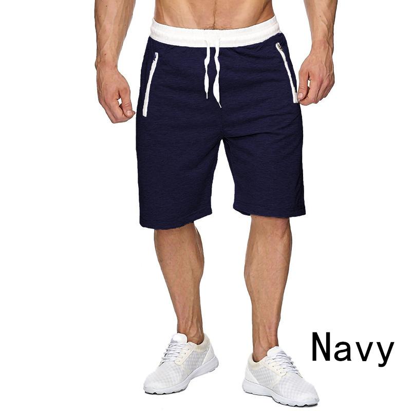 

Летние мужские шорты Повседневные брюки Спортивные шорты Свободные прямые повседневные брюки-карго Короткие брюки Новые XXXL темно-синий