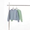 Early Autumn 350g Combed Cotton Women's Korean Style Hoodie Cardigan