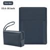 Multipurpose Laptop Sleeve 13/14/15/16 Inch With Bracket Waterproof Laptop Bag Laptop Case Macbook Sleeve Air Pro PU Leather
