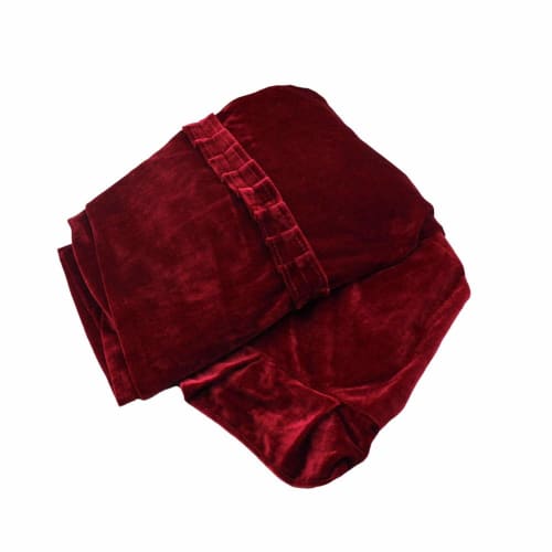 Dilwe 5-Color Stylish Upright Complete Piano Dust Cover (Red)