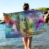 US Dollar Microfiber Beach Towel Absorbent Quick Dry Soft Yoga Swimming Resort Mountain Climbing Towel