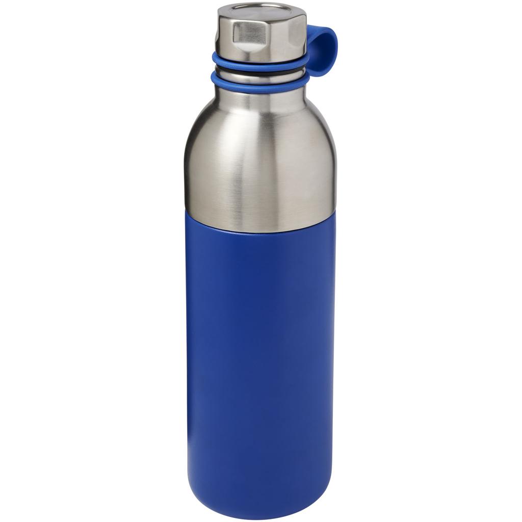 Water Bottle, 590 Ml Insulated Copper Vacuum "Koln" Blue