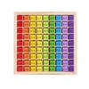 Montessori 99 Multiplication Table - Wooden Hundred Board Math Counting Toy for Kids