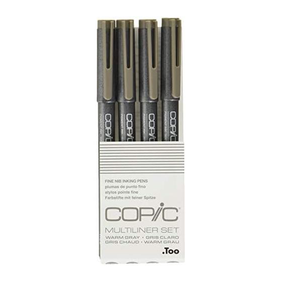 Набор Copic Multiliner [Теплый серый] 12507015