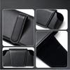 Car Sun Visor Glasses Case Premium Suede/Leather Sunglasses Holder Clip On Auto Interior Eyeglass Organizer Protective Box