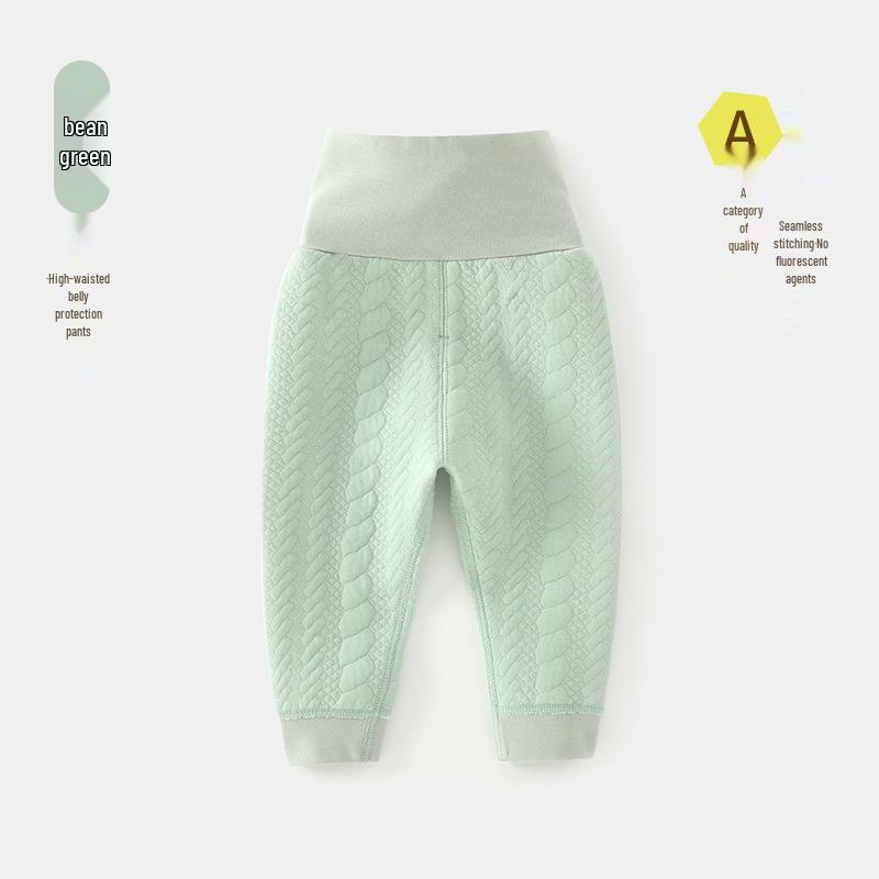 Unisex Baby Quilted Cotton Clothing Set for Spring, Autumn, Winter - Thick, Warm, Temperature Locking