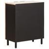 Sideboard with White Washed Surface 60 x 33 x 75 cm