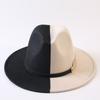 Popular European and American Classic Double-color Wide-brimmed Top Hat Men's and Women's Fashion OL Style Cowboy Hat Jazz Hat