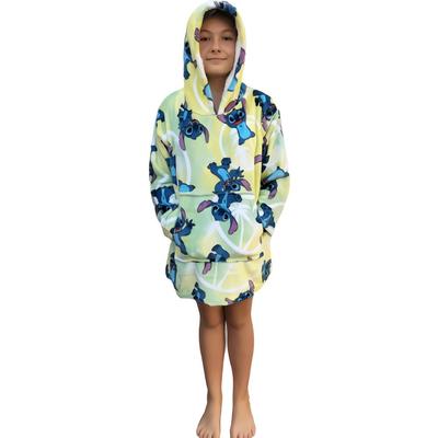STITCH Children's Sweatshirt - Poncho Sweatshirt - Nightwear