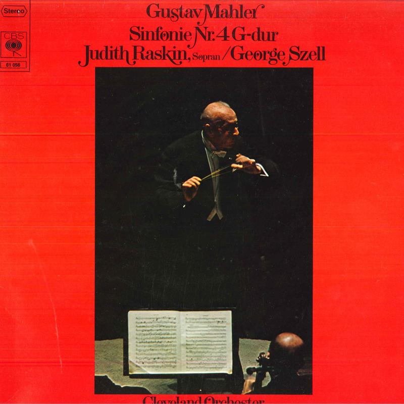 

LP Record GEORGE SZELL(COND.)/CLEVELAND ORCHE - Gustav Mahler/Sinfonie Nr.4 G-dur 61056 CBS 1975 Germany Classical Used