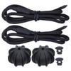 2 stücke Hinten Stamm Paket Regal String Hängen Seil Auto Zubehör Ersatz für MK6