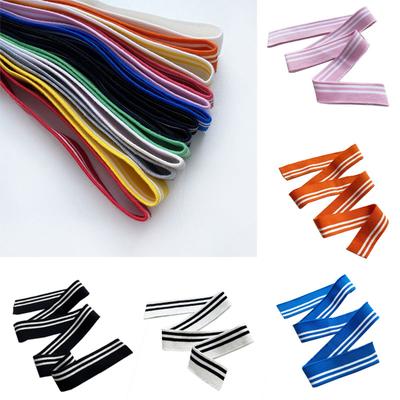 3.5*80CM For Clothing Accessories High Stretch Cotton Fabric Elastic Collar Cuffs Trim Knitted Rib