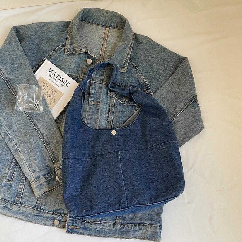 Classic Denim Hobo Bag – Stylish & Durable Shoulder Tote for Women, Perfect for Everyday Use