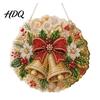 Home Decoration Ornaments Christmas Faux Pearl Art Hanging Ornament Kit Acrylic Glowing Holiday Decor Garden for Tree Window DIY Festive Pendant