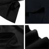 Men's Letter Print Round Neck Tee Black Father