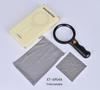 XT‑6904 HD Handheld Magnifying Glass with 30 LED Beads & Adjustable Three-Color Light