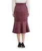 Pinky Diane Mermaid Skirt & (Stretch Suede) / Women's / 031-5220023 070_Wine