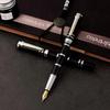 Luxury metal fountain pen, business student writing tool, signature pen