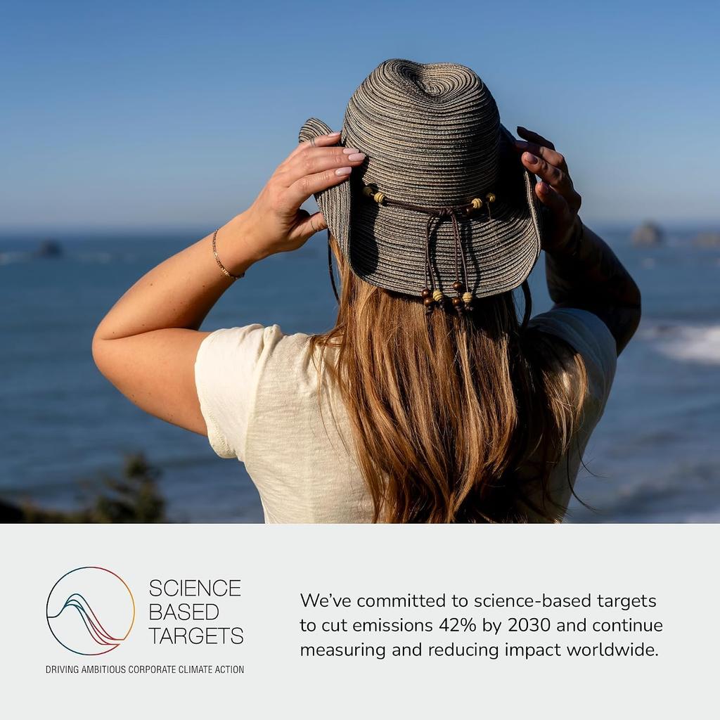Sunday Afternoons Sunset Hat UPF 50+ Western Women's Sun Hat | Shapeable brim, slip-knot sizing, grosgrain sweatband, recycled polyester braid,