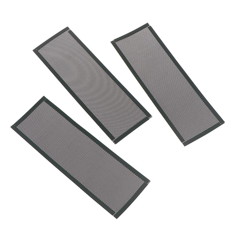 3Pcs Pvc Dust Filter Universal Diy Shield Back Plate For Computer Chassis I/O