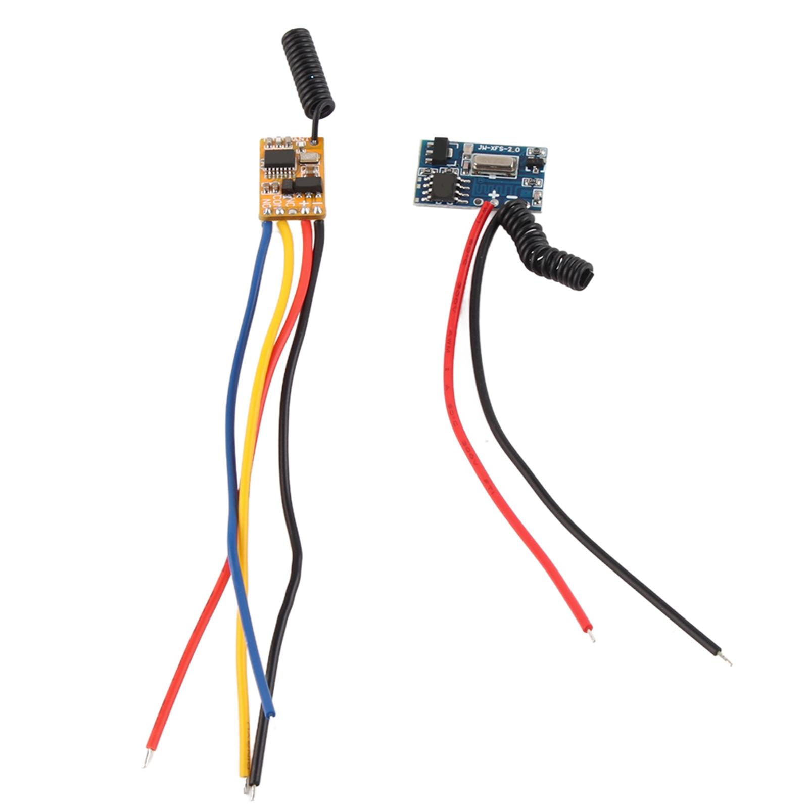 

Mini Remote Switch 3.7V 4.5V 5V 6V Micro Receiver Transmitter Module Low Power Consumption Relay