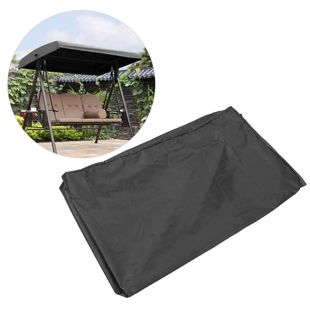 Waterproof Dust Proof Swing Canopy Cover Replacement Accessory for Outdoor Garden Courtyard