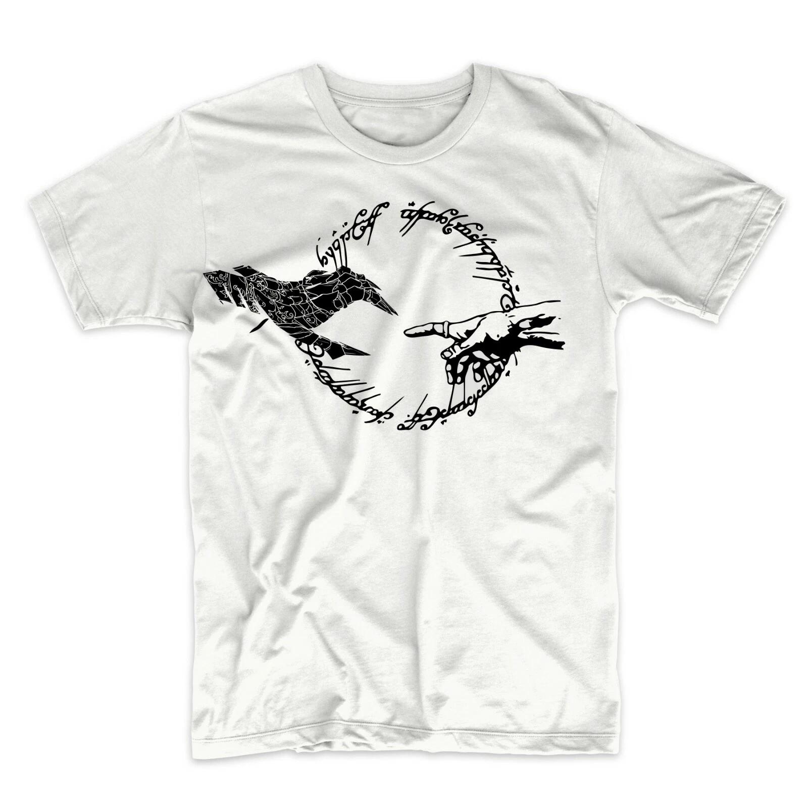 Devine Ring Mortal Sauron Lord of the Rings T-Shirt Hobbit S-3XL M