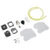For Carburetor Service Kit with Air Fuel Filter for McCulloch CS340 CS380 Chainsaw Includes Bulb and Fuel Line