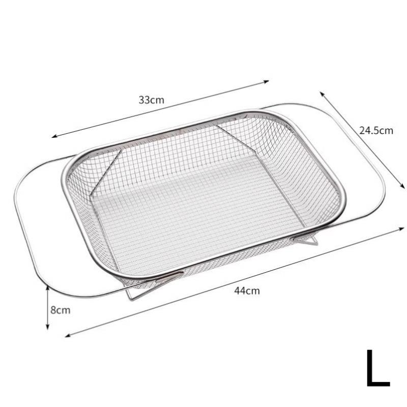 Сливной дуршлаг из нержавеющей стали Кухонная раковина Выдвижная раковина для мытья овощей Сушилка для посуды Сушилка для столовых приборов