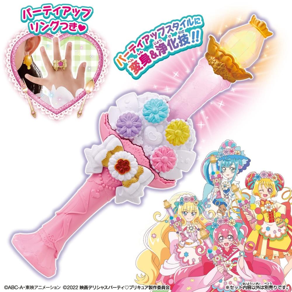 Lumânare de petrecere Delicious Party PreCure Tact (Vârsta țintă: 3 ani și peste)