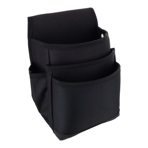 Sankyo Corporation DBLTACT 3-Drawer Waist Pouch, Large, Black, DT-03-BK