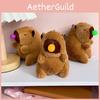 Charming Cuddly Capybara Hanging Plush Toy Stress Reliever Keychain For Children In Vibrant Colors