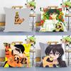 With You And The R-Rain Anime Pillow Case Fashion Square Pillowcase Bedroom Sofa Room Ins Decoration Leisure