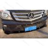 For Mercedes-Benz Sprinter W906 2014-2016 3Pcs Car Front Bumper Lip Spoiler Body Kit Splitter Protector Blade Plate Glossy Black