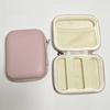 Mesh Pocket Digital Camera Case PU Leather Zipper Closure Portable Camera Pouch Shockproof Hard Shell Earphone Storage Bag