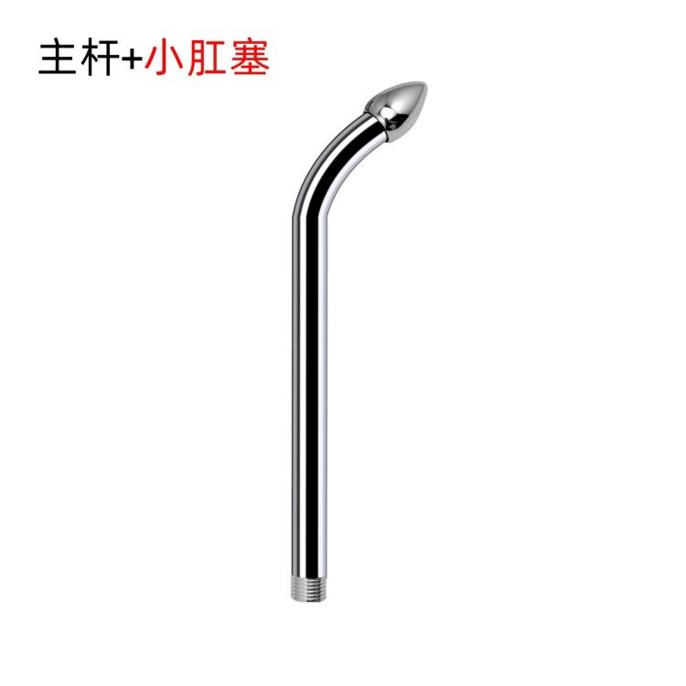 Metal Alloy Washing Head Back Court Anal and Vaginal Washing Sausage Filler Women Washing Cleaner Adult Sex Product