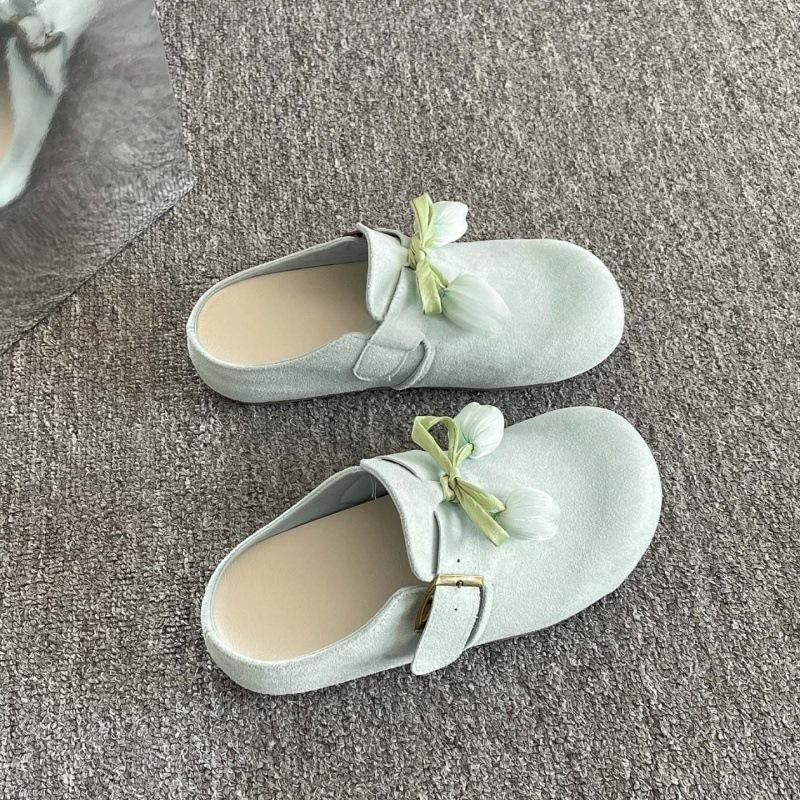 Baotou half slippers summer new outer wear soft bottom flat bottom cool slippers
