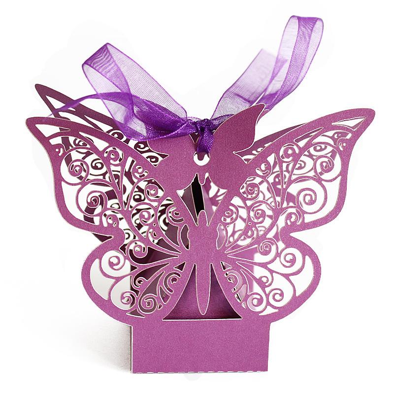 

10 шт. Красочные крафт-бумажные коробки для конфет, подарочные пакеты, свадебные подарки, сувениры для детского праздника, рождественские товары фиолетовый