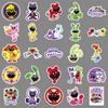 50 Cartoon Stickers Game Horror Smile Animal Decoration Computer Stickers