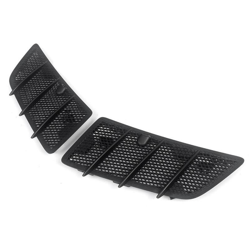 A51K-1Pair Hood Air Vent Grille Cover For  ML GL-Class W164 2007-2012 ML320 350 ML63AMG GL350 Radiator Vent Grid