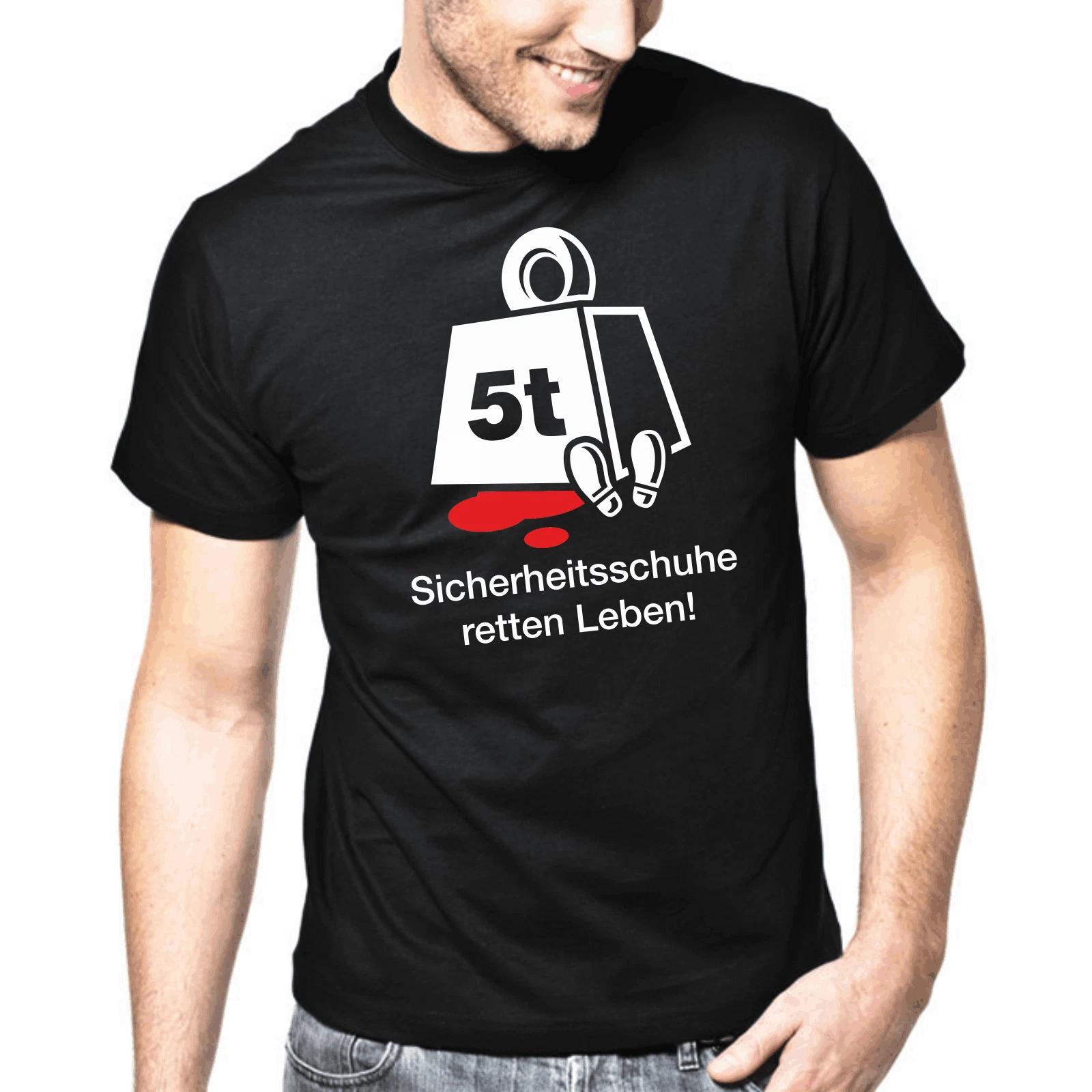 Men s and Women s T-shirts Safety Shoes Save Lives Funny Gift Comedy Fun XXXXL
