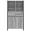 Sideboard 2 pcs Grey Sonoma 81 x 36 x 150.5 cm Particleboard