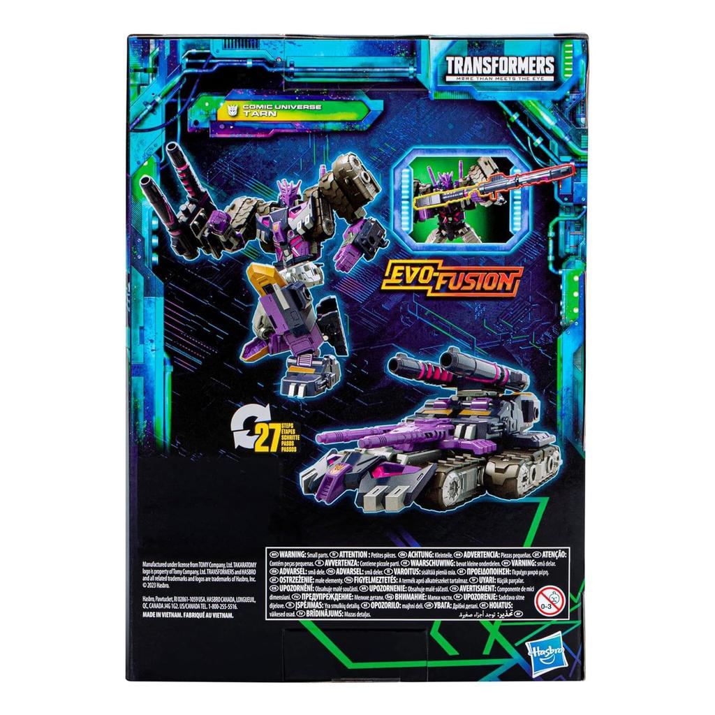 Transformers Toy Legacy Evolution Voyager Comic Universe Turn Toy Action Figure for Boys and Girls Ages 7" 8+