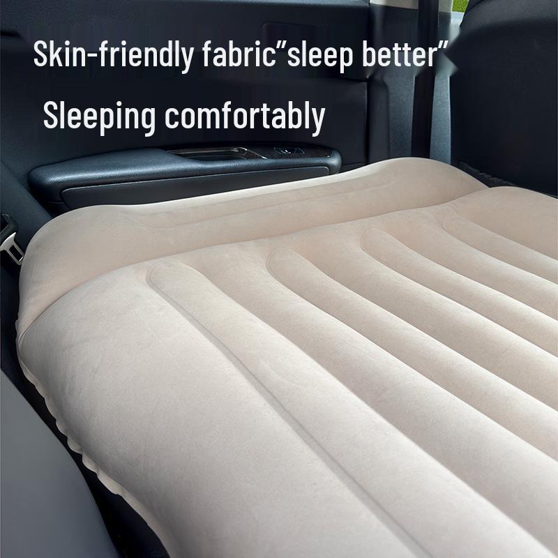 Uncle Snail Car Air Mattress: Inflatable Rear Seat Sleeping Pad for Travel