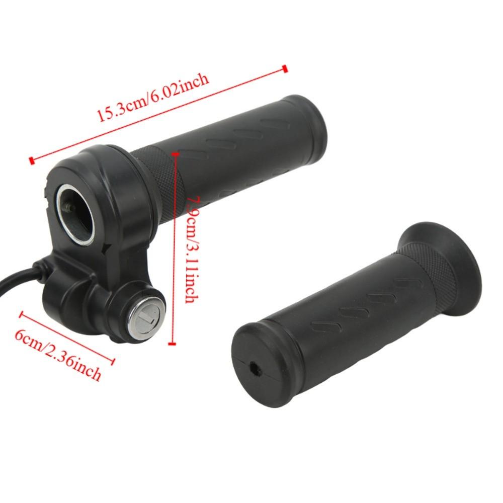 5 Wires Electric Scooters Throttle With Keys Twist Throttle Grip Handlebar Accessories