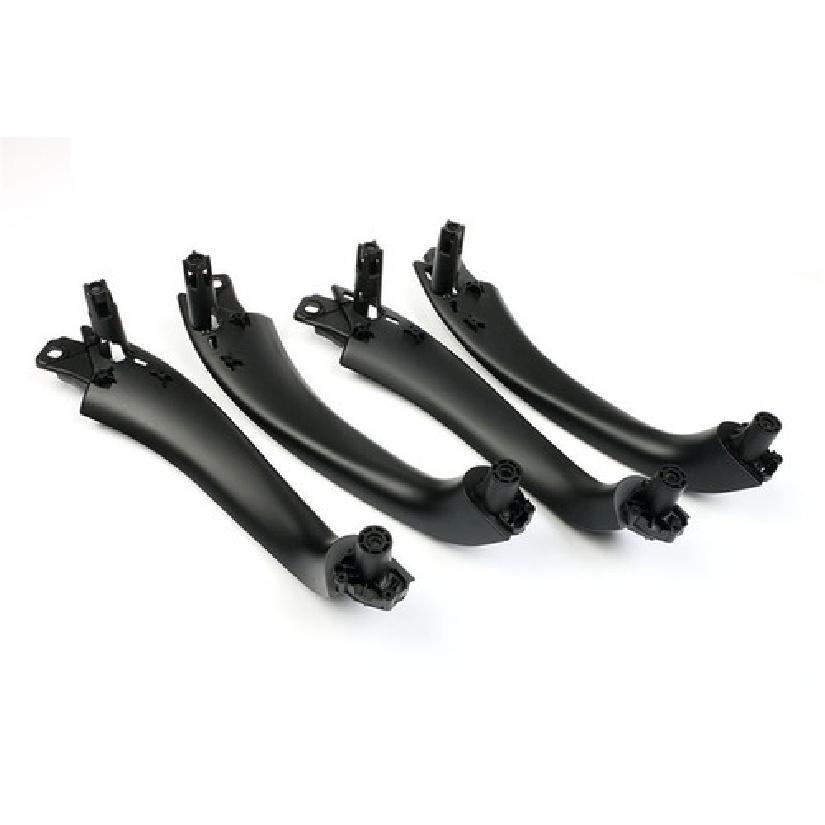 4pcs Black ABS Car Inner Door Handle Pull ide Trim For BMW X3 X4 2018-