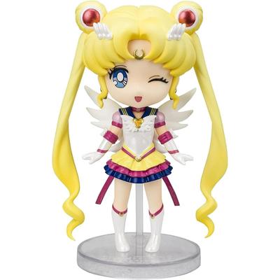 TAMASHII NATIONS Figuarts Mini Sailor Moon Eternal Cosmos Sürümü 90mm Boyalı Aksiyon Figürü ABS&PVC