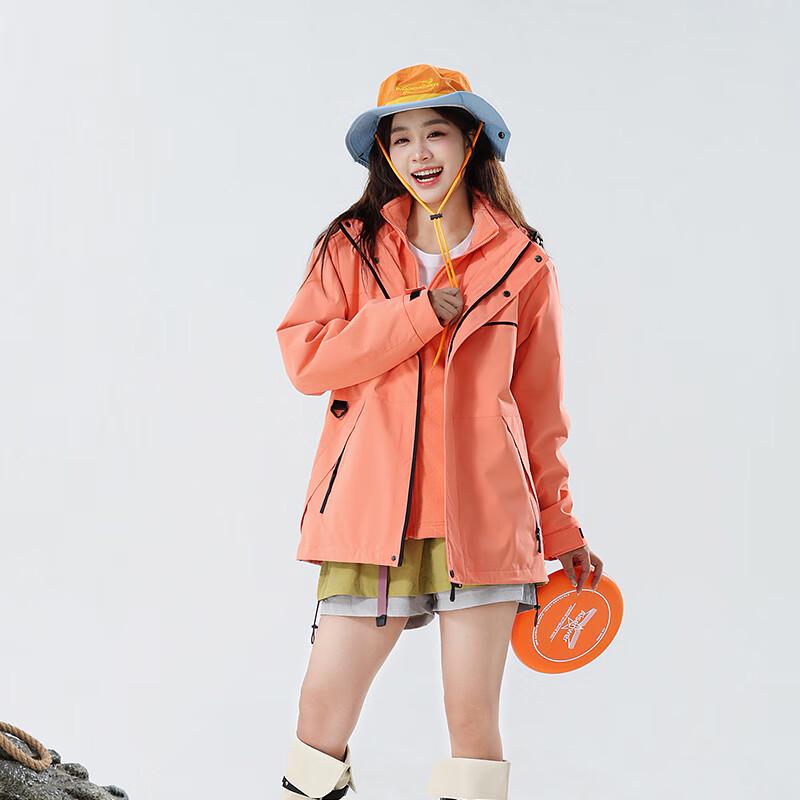 JOHLIN DREAM Women's 3-in-1 Fleece Lined Outdoor Jacket