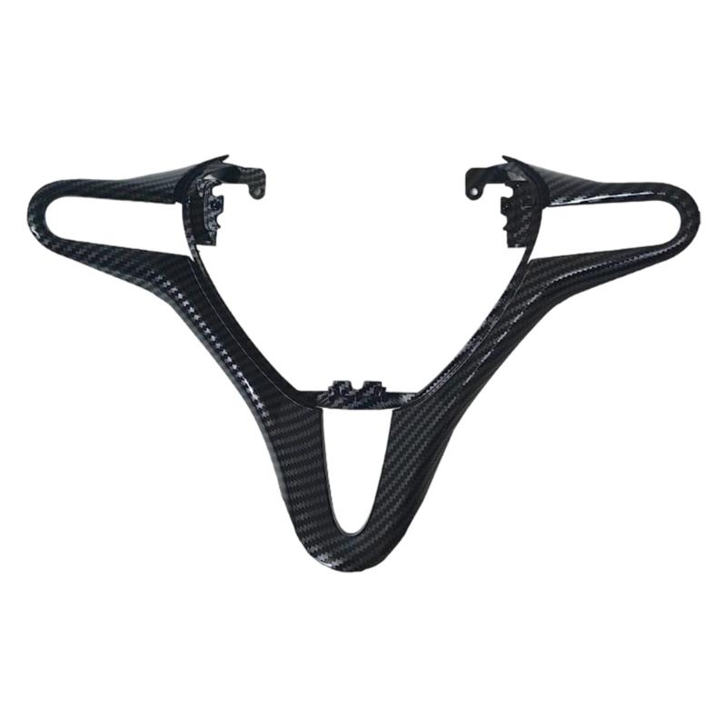 Easy Installation Steering Wheel Cover for Fit 2008-2014 Steering Wheel Cruise Button Cover Panel Trim Frame Replacement