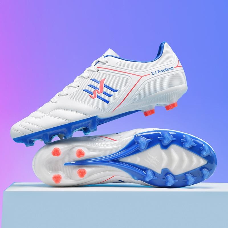 

Football shoes boys and girls tf broken nails artificial turf teen students AG nail leather foot outdoor training shoes 35